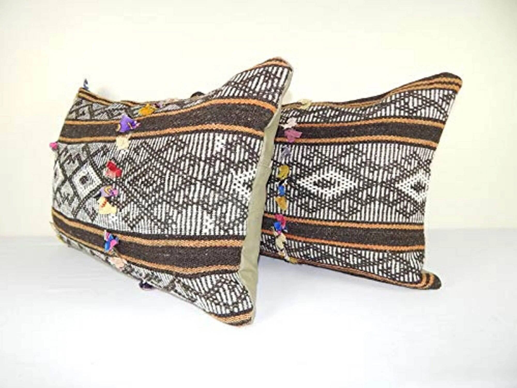 Vintage kilim cushion cover 61x41 cm