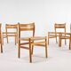 Børge Mogensen, Suite Of 6 Bm-1 Chairs For Cm Madsens Møbelfabrik