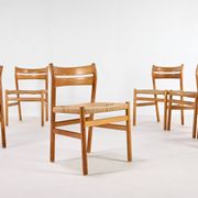 Børge Mogensen, Suite Of 6 Bm-1 Chairs For Cm Madsens Møbelfabrik