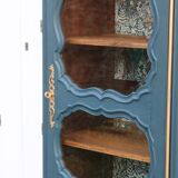 Renovated antique display cabinet