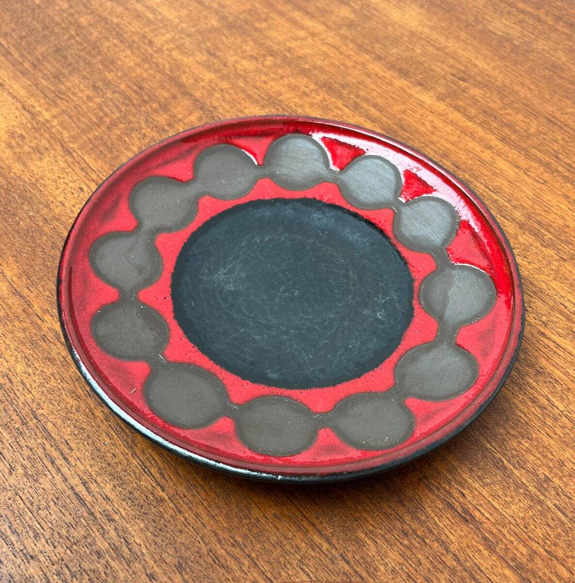 Wall plate in ceramic from West Germany from the 1960s by Dümler & Breiden - Mid-Century Style