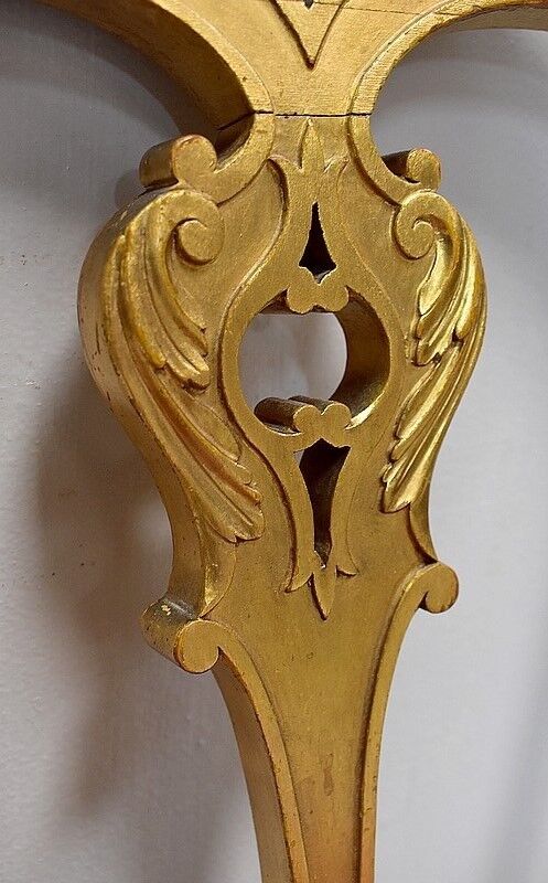 Pair of Golden Wood Chairs Napoleon III Era - Part 2 of the 19th century