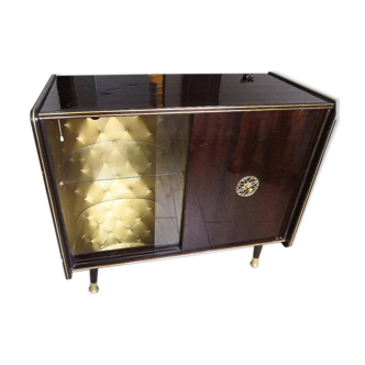 bar cabinet with lighting year 1950