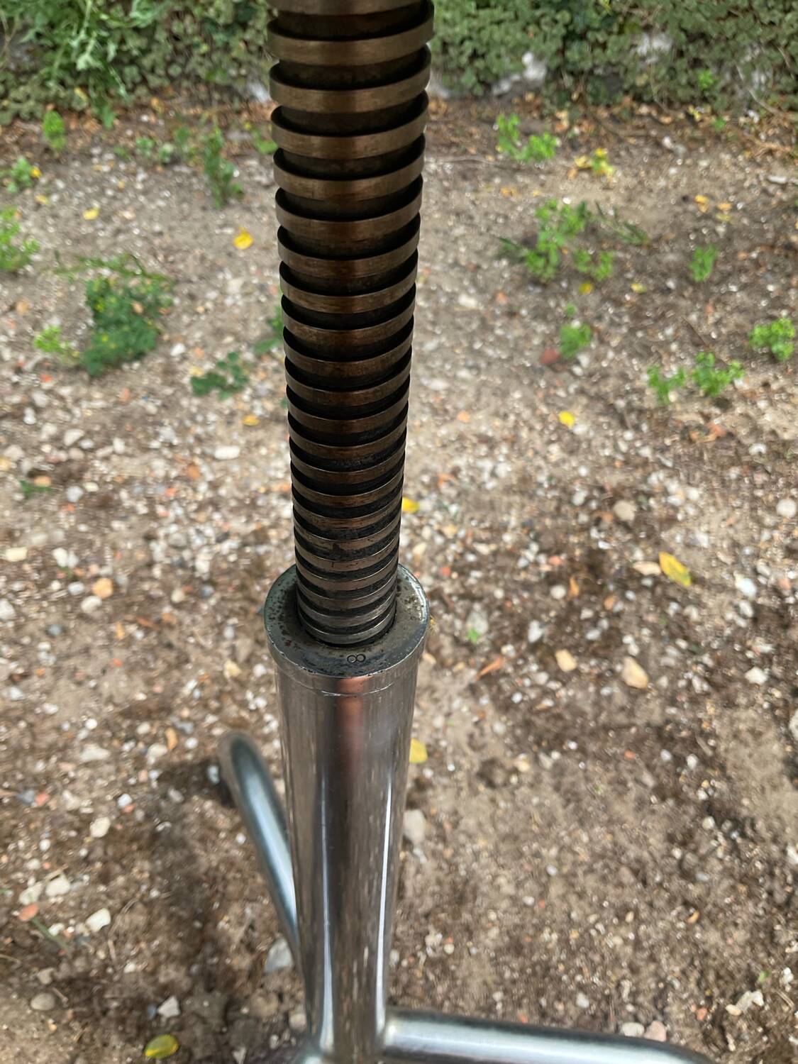 Vintage 50s Up and Down Stool