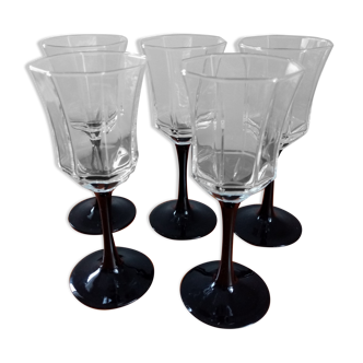Black walking glass