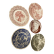 lot de 5 assiettes de collection