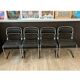 Set of 4 vintage 1970s chrome chairs – Rinaldi style