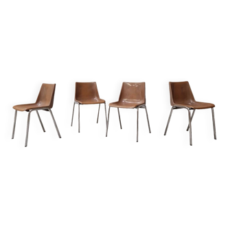 4 vintage lafa chairs