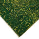 Tapis de laine verte tissé à la main années 1970, 175 cm x 270 cm