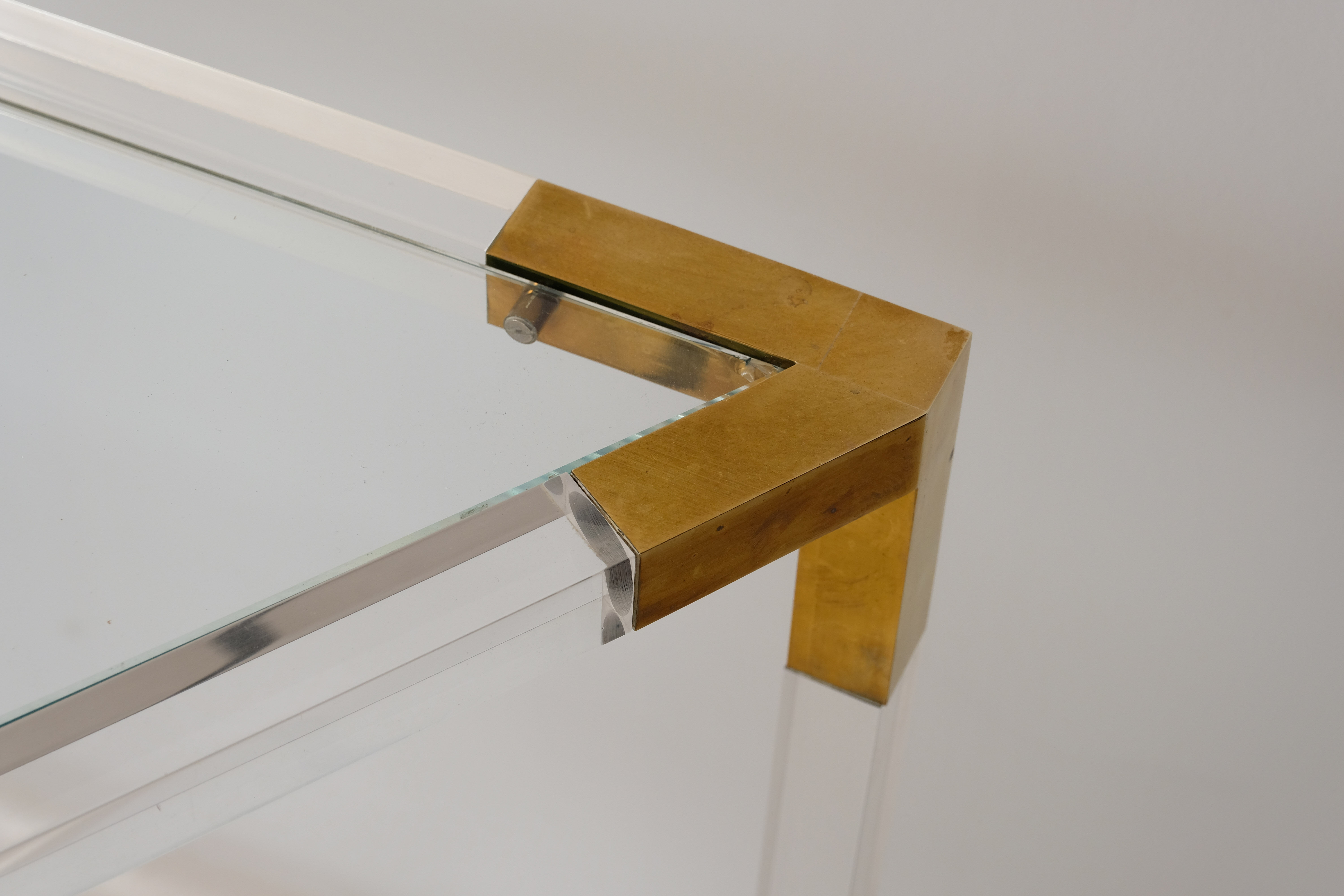 Plexiglas console 1960