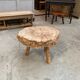 Set de 3 tables basses brutalistes