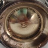 tea and coffee set 5 pieces in silver metal Gallia for Christofle model "Malmaison"