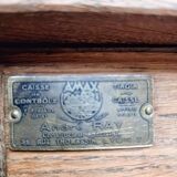 Antique counter kitchen island shop counter oak