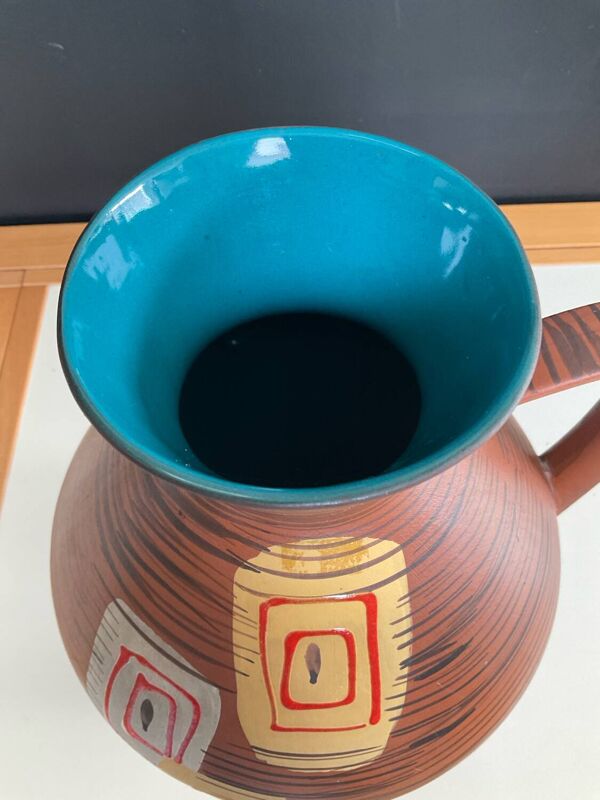 Vase vintage céramique West Germany années 70