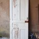 Old wooden exterior door