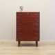 Teak chest of drawers, Danish design, 1970s, production: Denmark