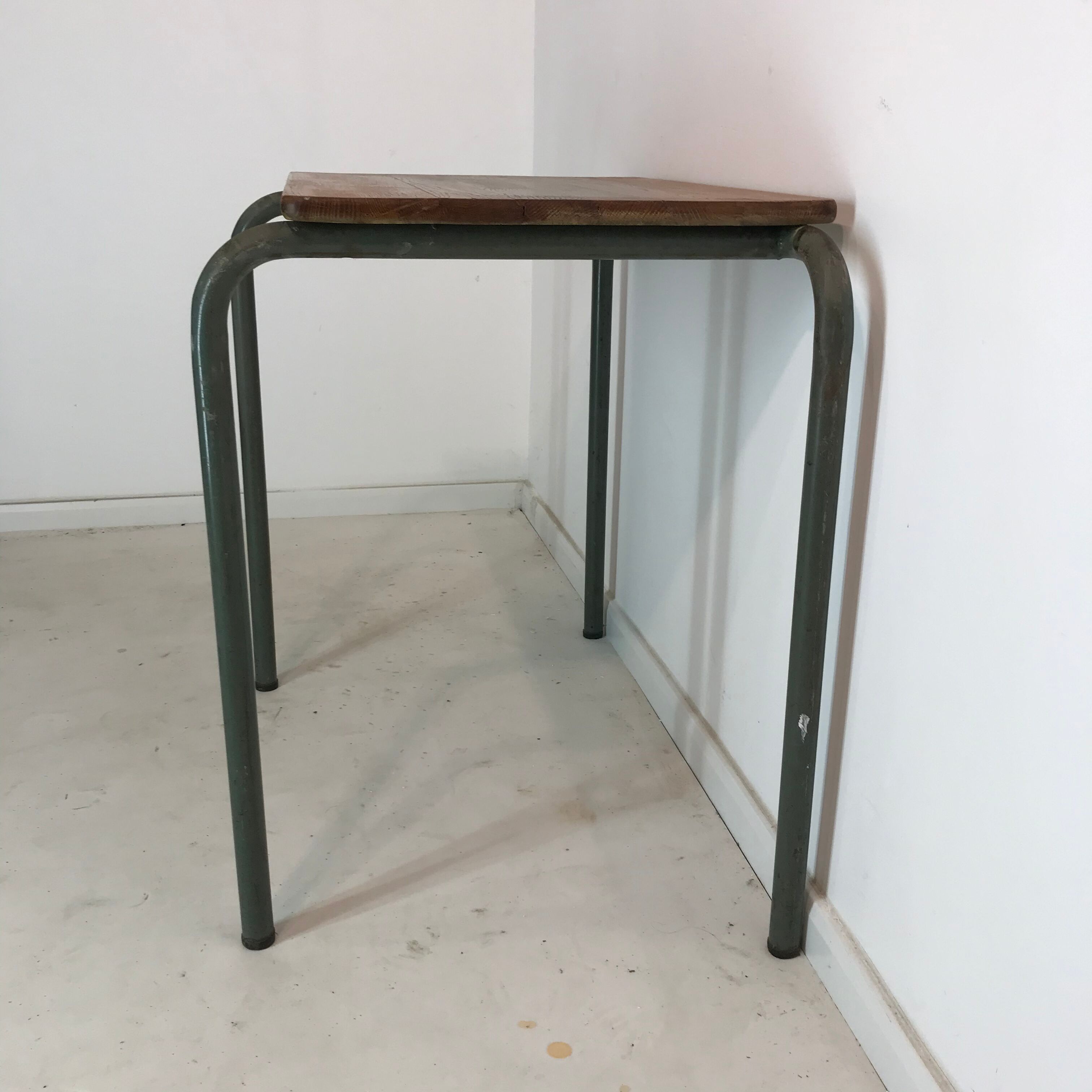 Student desk in the 1950