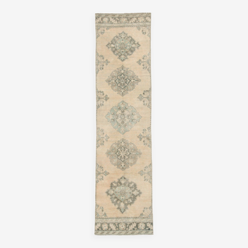 3x11 Turkish Classic Runner Rug, 89x327Cm