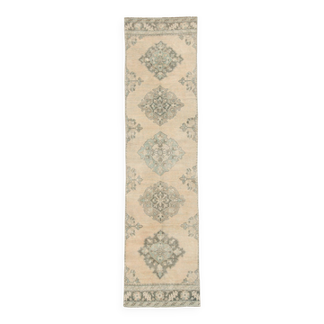 3x11 Turkish Classic Runner Rug, 89x327Cm