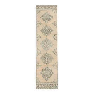 3x11 Turkish Classic Runner Rug, 89x327Cm