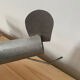 Vintage decorative metal airplane (can hang)