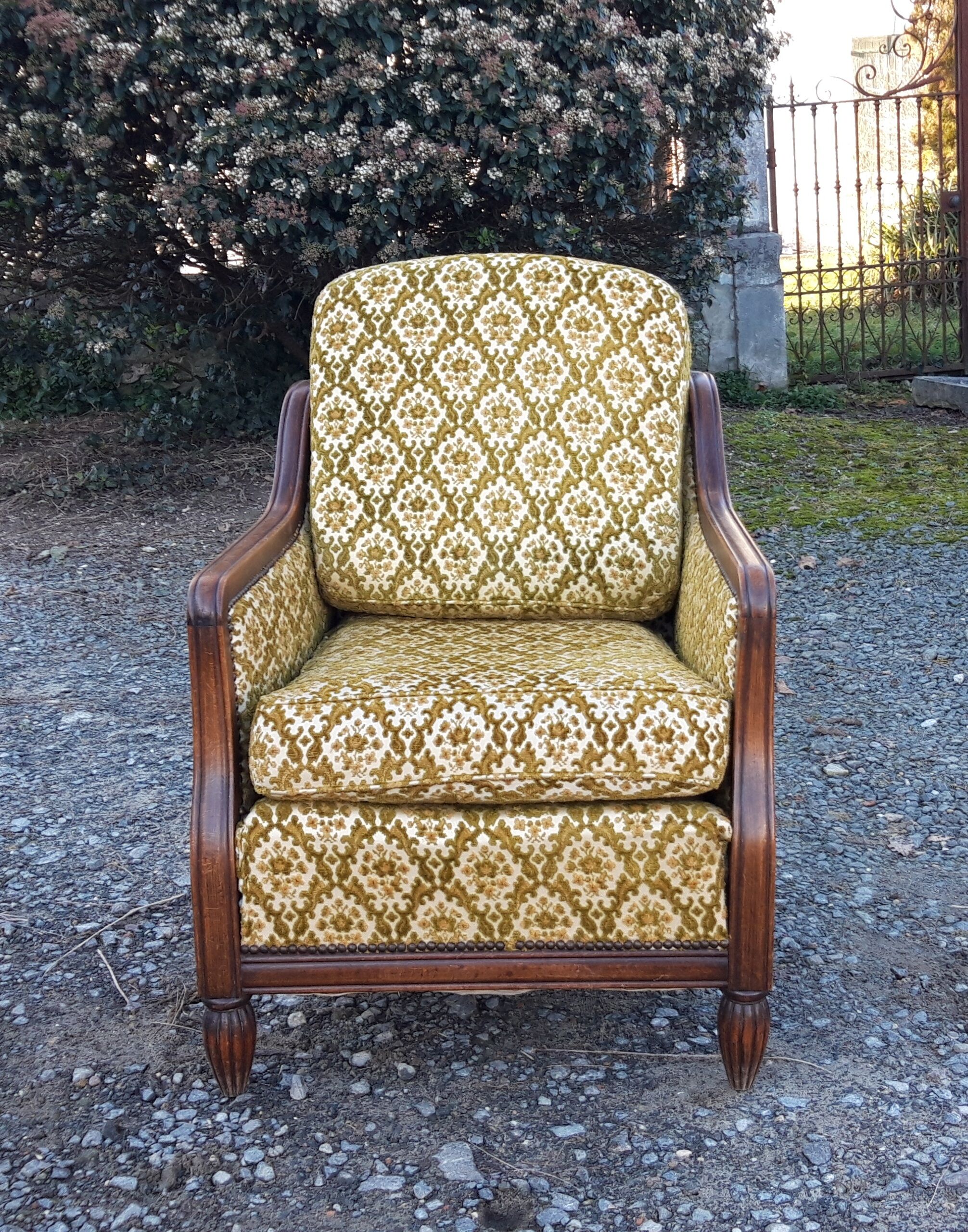 Pair of vintage armchairs