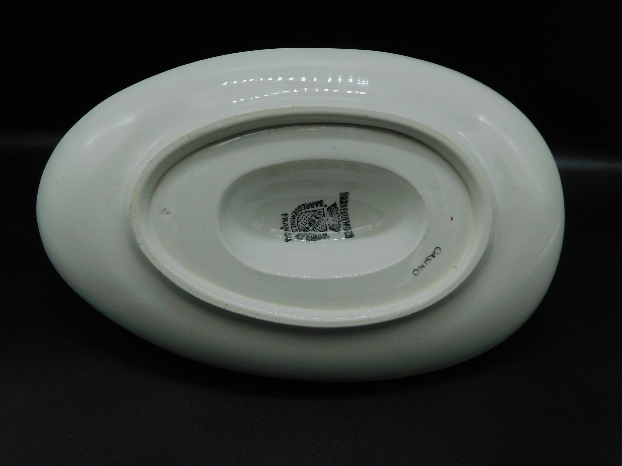 Saucière Sarreguemines Casino - Rose