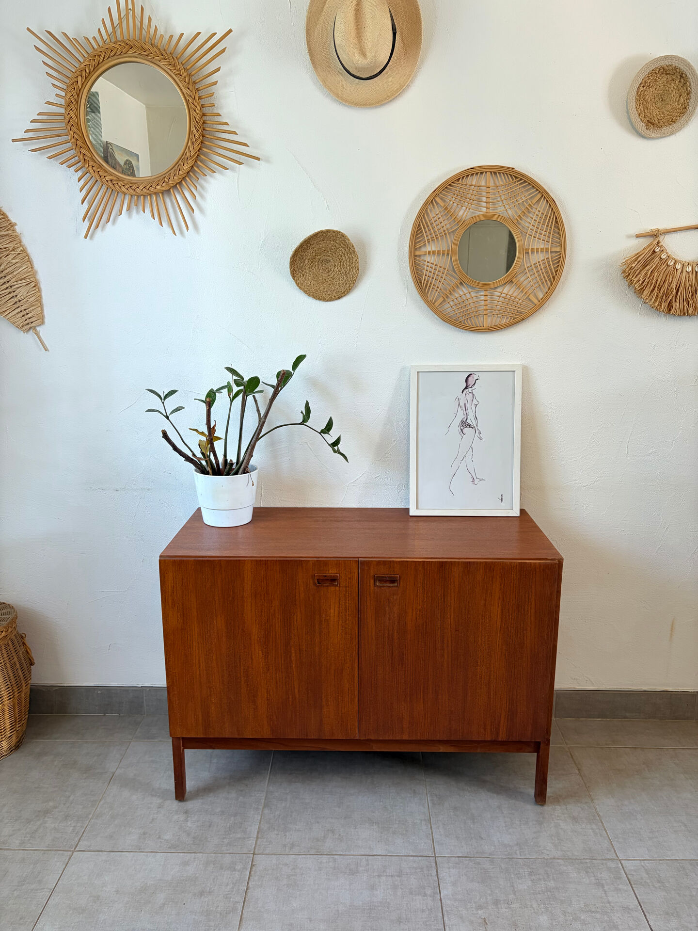Enfilade vintage en teck