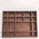 Wooden locker box