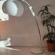 Vintage booglamp jaren 70 Hustadt Leuchten