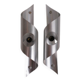 Space age wall lights