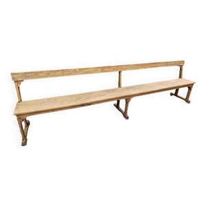 Banc d'église en chêne