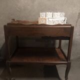 Rolling trolley with removable tray