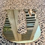 Vintage brass sign letter