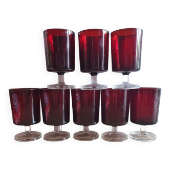 Luminarc wine glasses