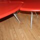 Set of 3 tables low Shu by Roderick Vos for Linteloo