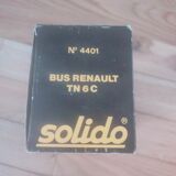 Banania solido miniature bus