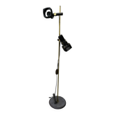 Lampadaire réglable vintage mid-century – laiton