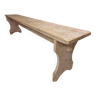 Old wooden bench side table lavender color 200 cm
