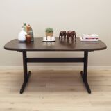 Table en chêne, design danois, années 1970, fabricant : Skovby