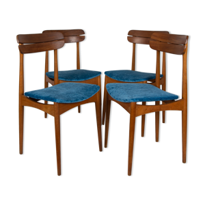 lot de 4 chaises scandinaves