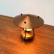 Small tripod table lamp in copper, 1950s.