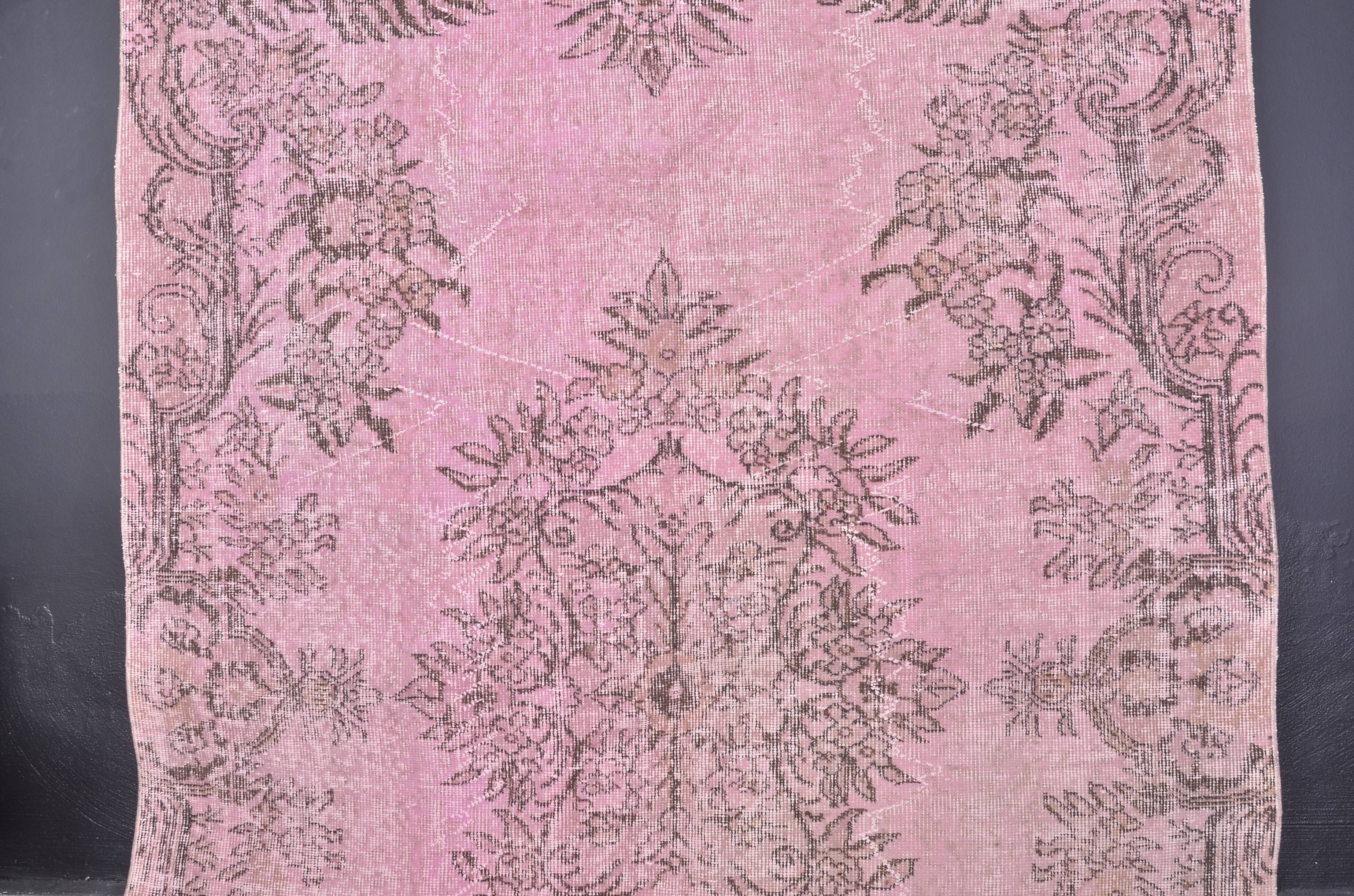 Pink Oushak Vintage Home Living Rug sku 1920