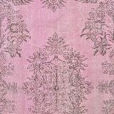 Pink Oushak Vintage Home Living Rug sku 1920