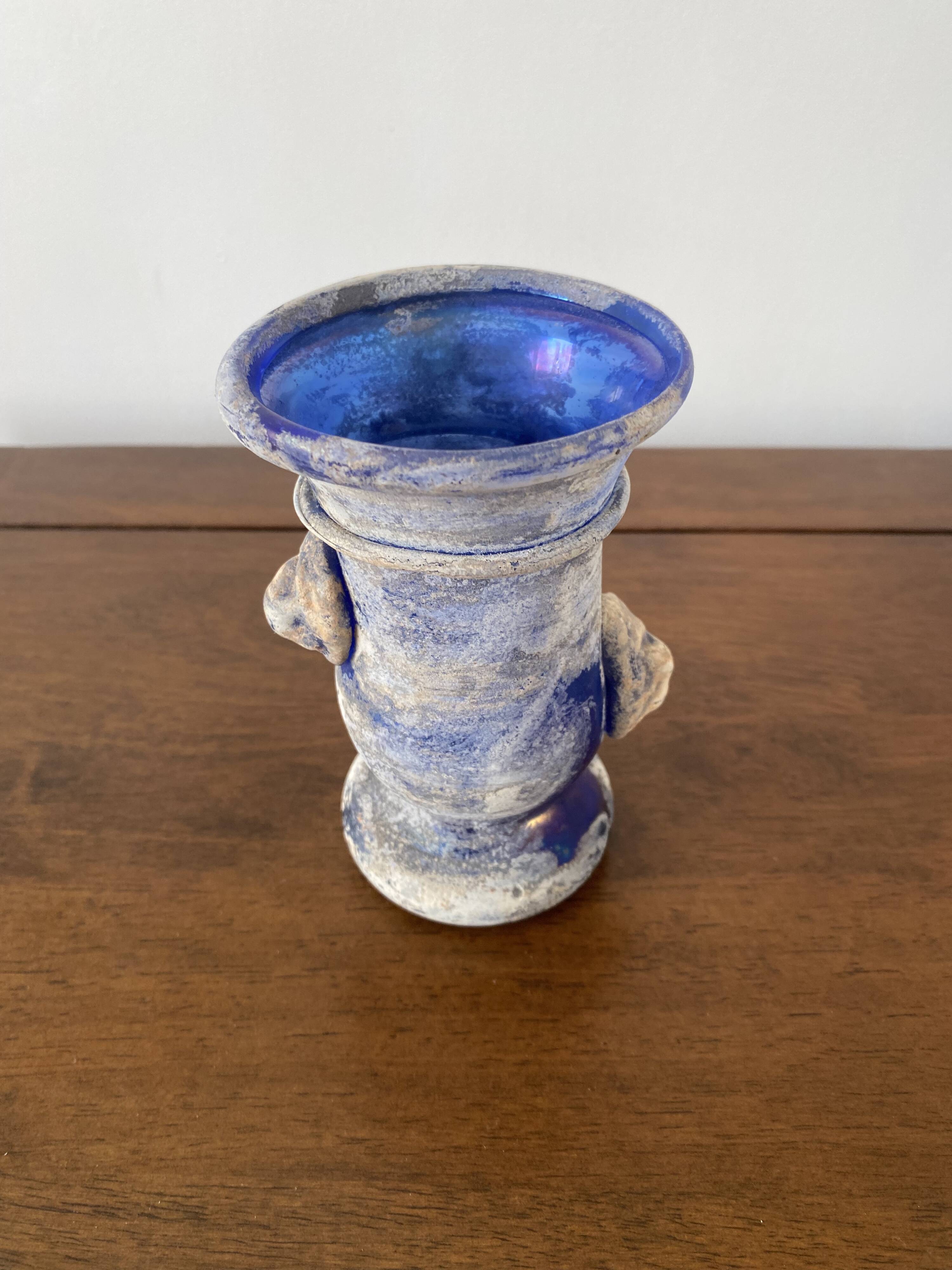 Murano Scavo Seguso Vase