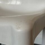 White 4875 chair by Carlo Bartoli for Kartell