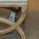 Regency style banquette - Dressing table or double piano stool