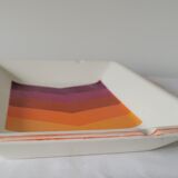 Ashtray Fleches faience of Gien