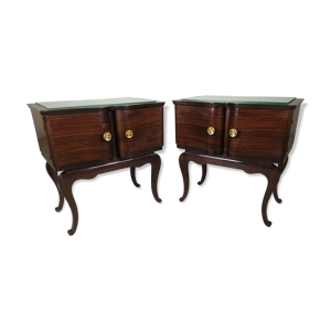 Paire de chevets vintage