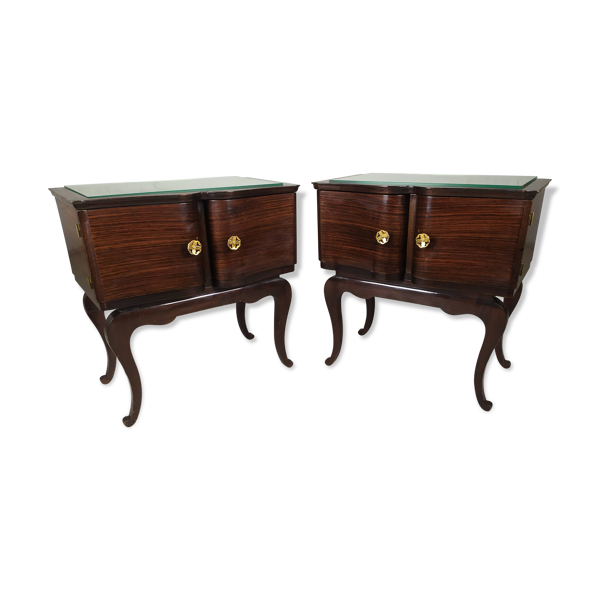 Paire de chevets vintage